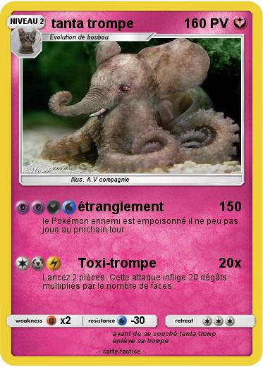 Pokemon tanta trompe
