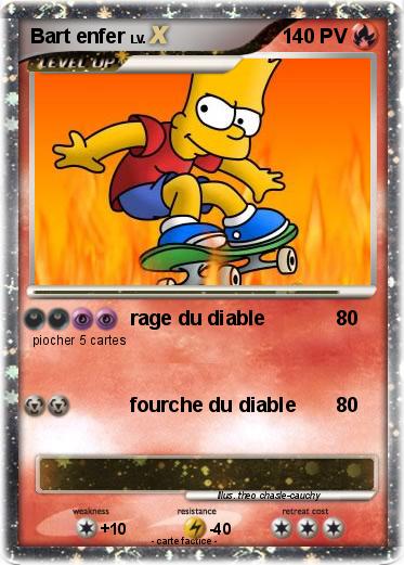 Pokemon Bart enfer