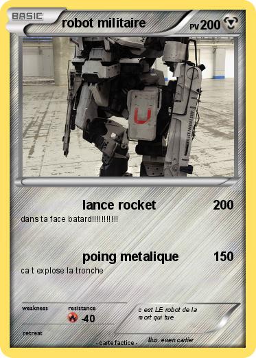 Pokemon robot militaire