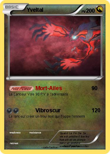 Pokemon Yveltal