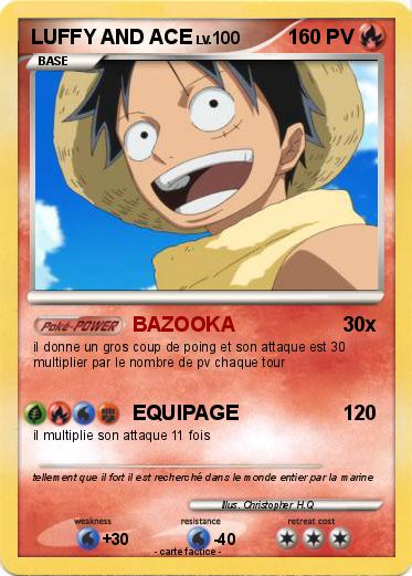 Pokemon LUFFY AND ACE