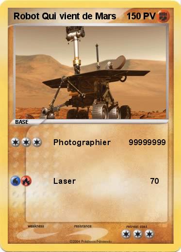 Pokemon Robot Qui vient de Mars