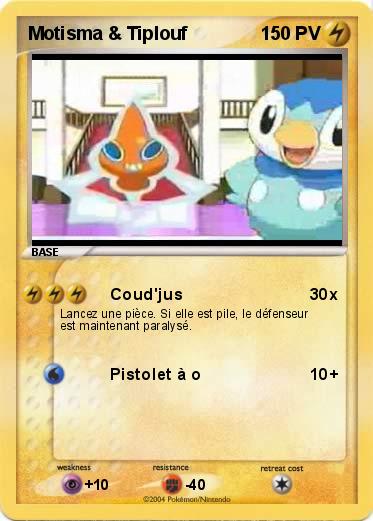 Pokemon Motisma & Tiplouf