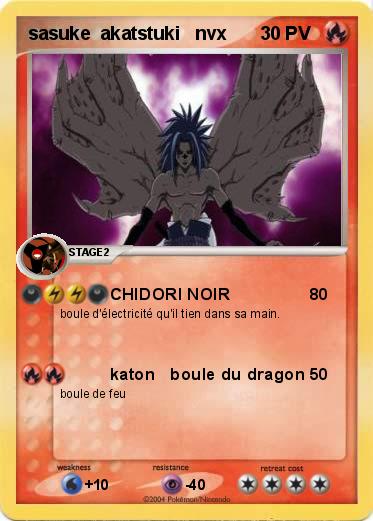 Pokemon sasuke  akatstuki   nvx