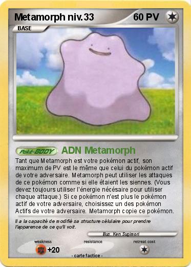 Pokemon Metamorph niv.33