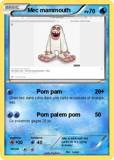 Pokemon Mec mammouth