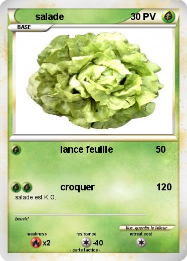 Pokemon salade