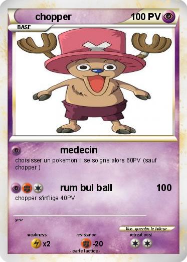 Pokemon chopper