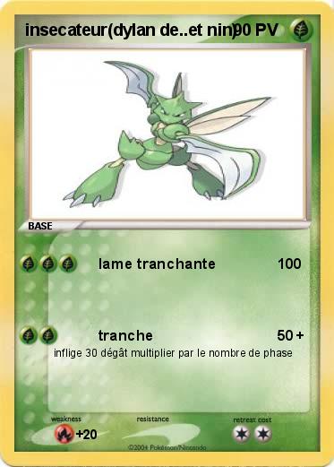 Pokemon insecateur(dylan de..et nin)
