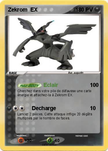Pokemon Zekrom  EX