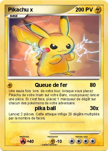 Pokemon Pikachu x