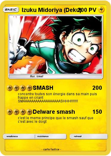 Pokemon Izuku Midoriya (Deku)