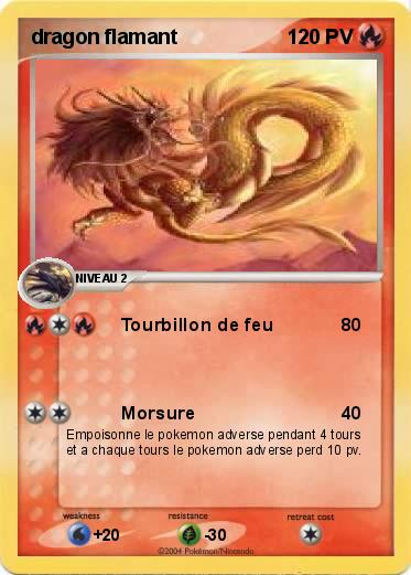 Pokemon dragon flamant