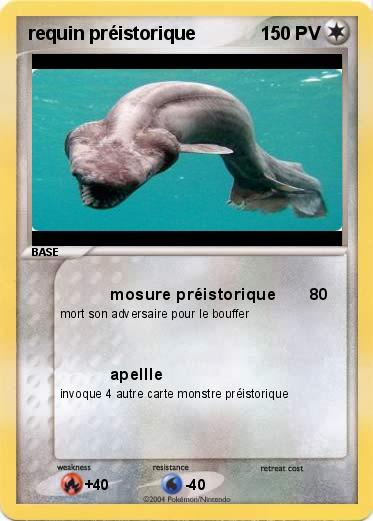 Pokemon requin préistorique