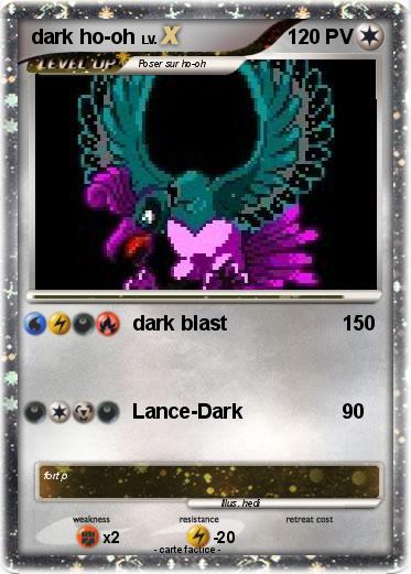 Pokemon dark ho-oh