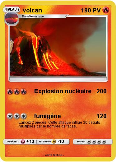 Pokemon volcan
