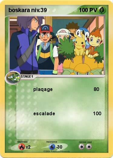 Pokemon boskara niv.39