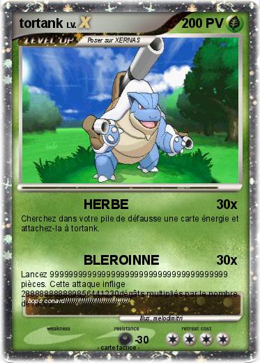 Pokemon tortank