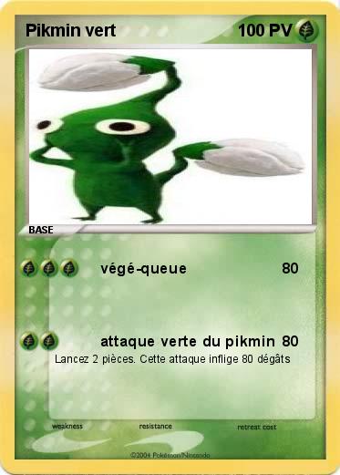 Pokemon Pikmin vert