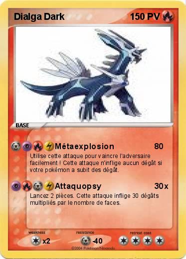 Pokemon Dialga Dark