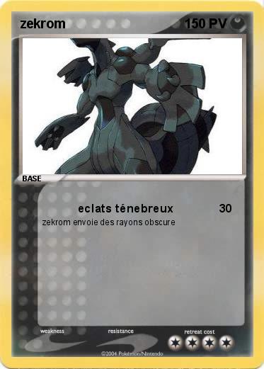 Pokemon zekrom