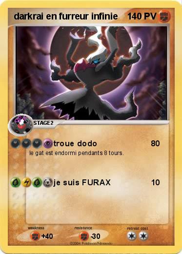 Pokemon darkrai en furreur infinie