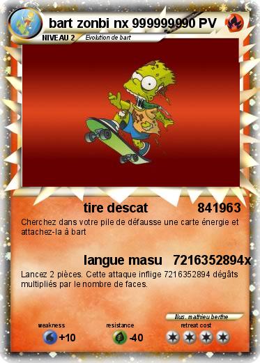 Pokemon bart zonbi nx 9999999