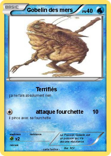 Pokemon Gobelin des mers