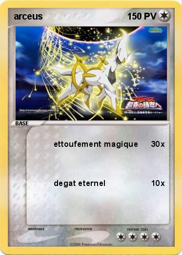 Pokemon arceus 