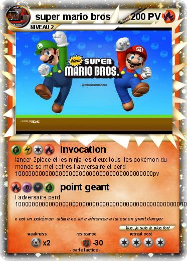 Pokemon super mario bros