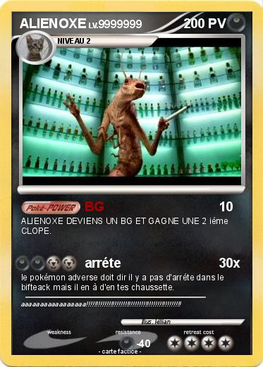 Pokemon ALIENOXE