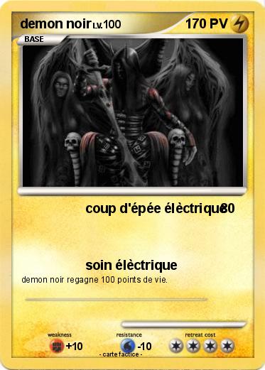 Pokemon demon noir