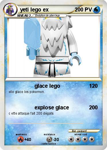 Pokemon yeti lego ex