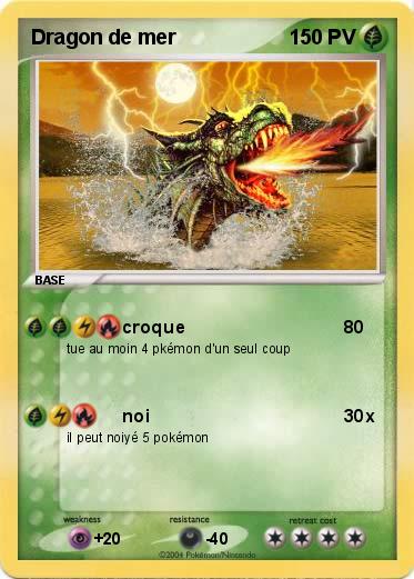 Pokemon Dragon de mer