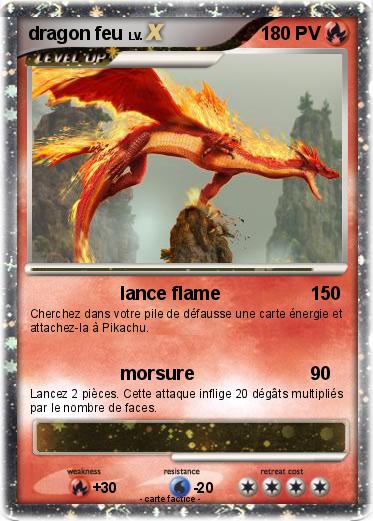 Pokemon dragon feu