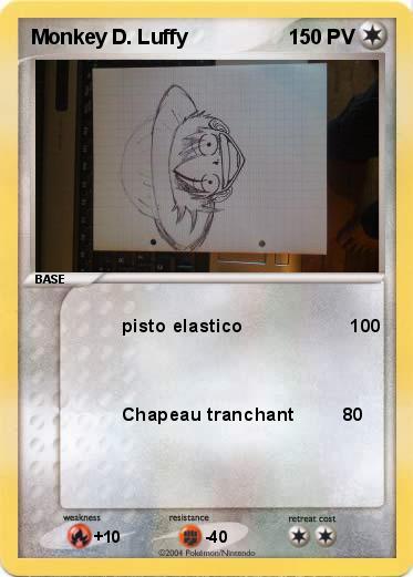 Pokemon Monkey D. Luffy