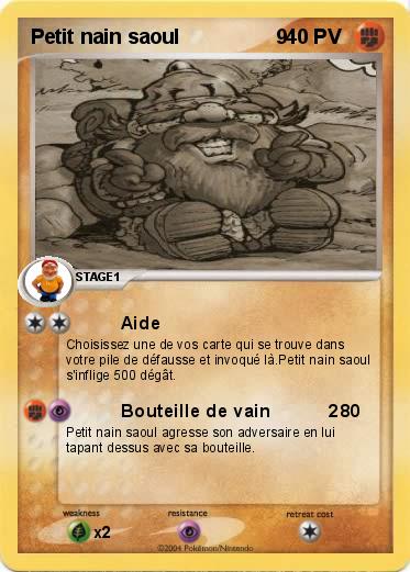 Pokemon Petit nain saoul                 9