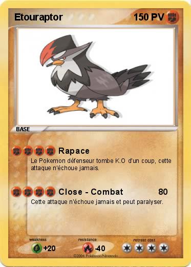 Pokemon Etouraptor