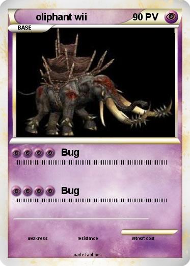 Pokemon oliphant wii