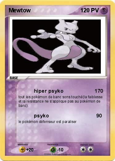 Pokemon Mewtow