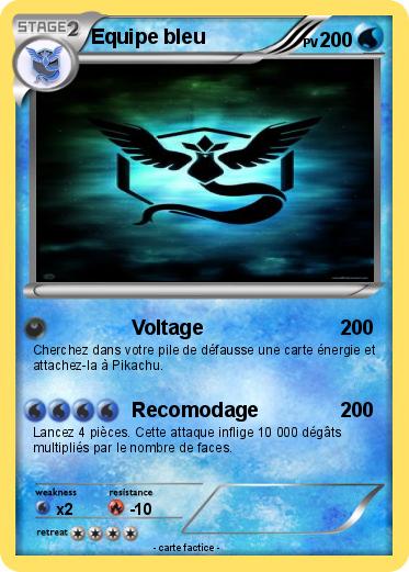 Pokemon Equipe bleu