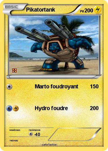 Pokemon Pikatortank