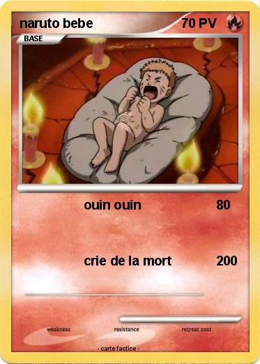 Pokemon naruto bebe