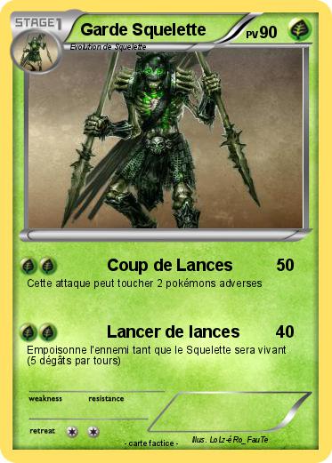 Pokemon Garde Squelette
