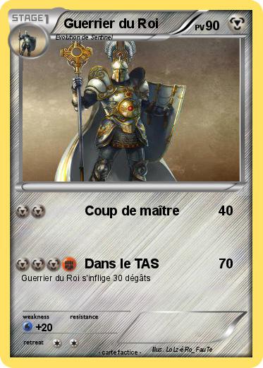 Pokemon Guerrier du Roi