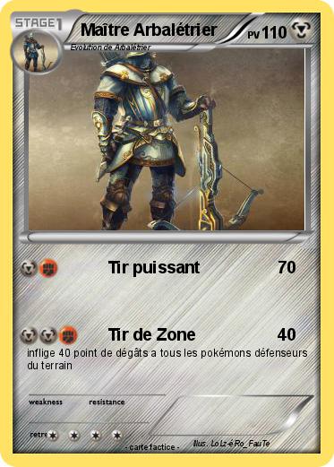 Pokemon Maître Arbalétrier