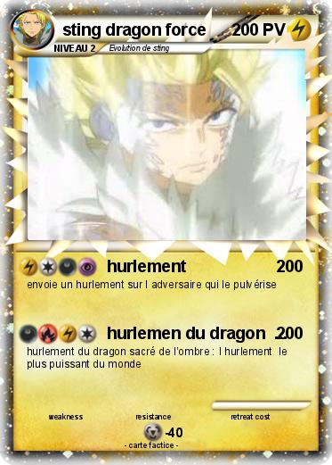 Pokemon sting dragon force