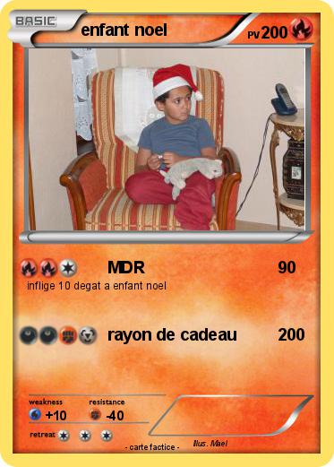 Pokemon enfant noel