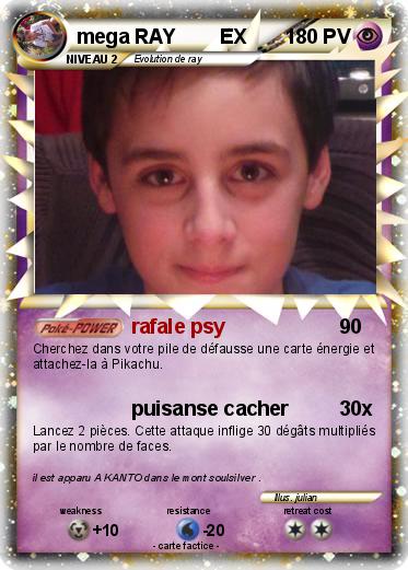 Pokemon mega RAY        EX