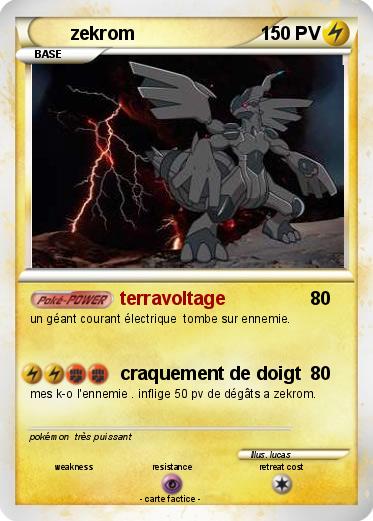 Pokemon zekrom